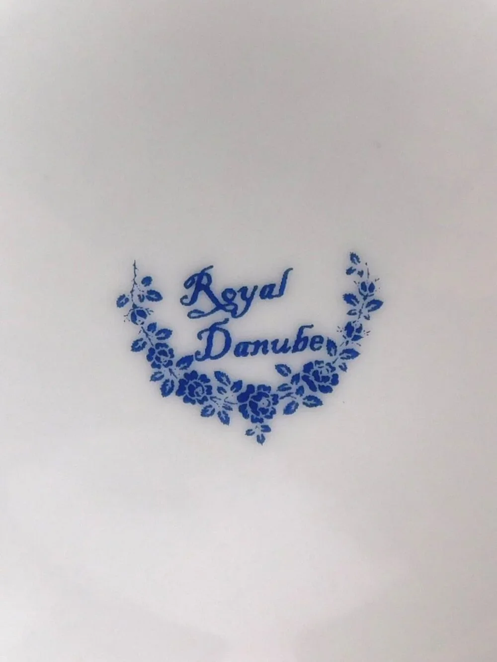 Royal Danube Blue and White Pitcher # 26961
